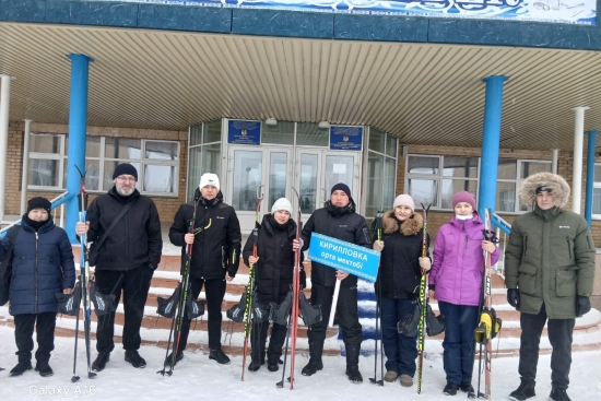 17 февраля 2026 года в Саумалколь состоялись соревнования по лыжному спорту среди профсоюзных работников.